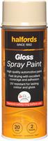 Halfords S9-010 Beige Gloss Car Spray Paint - 400Ml