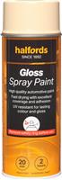 Halfords S9-020 Beige Gloss Car Spray Paint - 400Ml