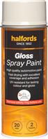 Halfords S1-010 Grey Gloss Car Spray Paint - 400Ml