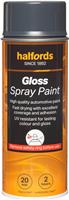 Halfords S1-080 Grey Gloss Car Spray Paint - 400Ml