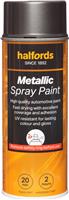 Halfords M1-200 Grey Metallic Car Spray Paint - 400Ml