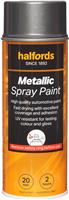 Halfords M1-210 Grey Metallic Car Spray Paint - 400Ml
