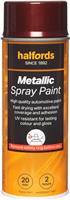 Halfords M4-050 Red Metallic Car Spray Paint - 400ml