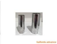 HALFORDS 3/8" SPARK PLUG SOCKET 10MM 14MM X 2 ADVANCED