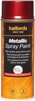 Halfords M4-130 Red Metallic Car Spray Paint - 400Ml