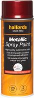 Halfords M4-090 Red Metallic Car Spray Paint - 400ml