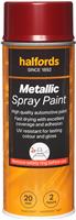 Halfords M4-120 Red Metallic Car Spray Paint - 400Ml