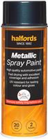 Halfords M7-120 Green Metallic Car Spray Paint - 400Ml