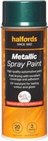 Halfords M7-090 Green Metallic Car Spray Paint - 400Ml