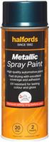 Halfords M7-110 Green Metallic Car Spray Paint - 400Ml