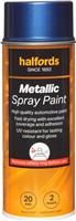 Halfords M3-410 Blue Metallic Car Spray Paint - 400Ml