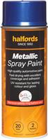 Halfords M3-370 Blue Metallic Car Spray Paint - 400Ml