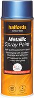 Halfords M3-450 Blue Metallic Car Spray Paint - 400Ml