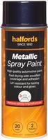 Halfords M3-080 Blue Metallic Car Spray Paint - 400Ml