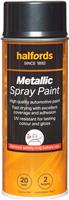 Halfords M1-350 Grey Metallic Car Spray Paint - 400ml