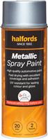 Halfords M3-630 Blue Metallic Car Spray Paint - 400Ml