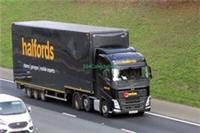 T24 6x4 Truck Photo DX21 WYB Volvo Halfords [A1 Aberford 14.11.24]CS