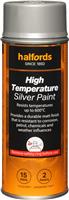 Halfords Very High Temp Paint Alum 400 Ml