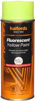 Halfords Fluorescent Paint Yellow 400 Ml