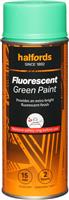 Halfords Fluorescent Paint Green 400Ml