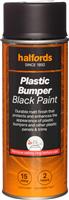 Halfords Plastic Bumper Paint Black 400 Ml