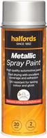 Halfords M0-050 Silver Metallic Car Spray Paint - 400Ml