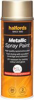 Halfords M5-140 Gold Metallic Car Spray Paint - 400ml