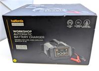 Halfords Fully Automatic Workshop Charger - 190923