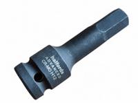 Halfords Advanced H12 Hex Impact Socket Bit 1/2" Drive CrMo Heavy Duty New