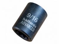 Halfords Advanced Black Edition 9/16" 12 Point Socket 3/8" Drive Imperial New