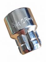 Halfords Advanced 3/4" Vortex Through Socket 3/8" Drive Cr-V SAE New
