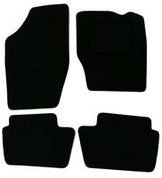 Halfords Fully Tailored Black Mat Set For Citroen C4 Mk1 2004-10 Without Fixings