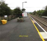 Photo 6x4 Platform 1, Craven Arms station Halford For northbound trains. c2019