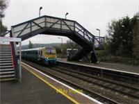 Photo 6x4 Craven Arms station footbridge Halford In October 2019 the foot c2019
