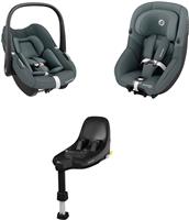 Maxi-Cosi S Family I-Size Bundle Graphite (Pebble S, Pearl S & Base)