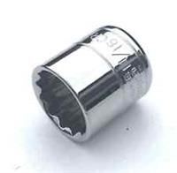 11/16" SAE Halfords Advanced 3/8" dr. drive socket 12 pt point bi-hex CR-V