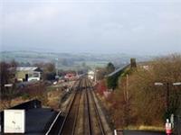Photo 6x4 The view north from Craven Arms station Halford/SO4383 As seen c2016