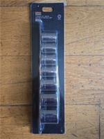 Halfords Advanced 7 Piece 1/2" Drive Sockets On Rail Set
