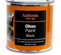 Halfords Black Gloss Paint Tough Durable Protective Finish Up TO 50% OFF