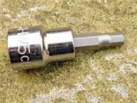 HALFORDS ADVANCED 5mm HEX / ALLEN SOCKET, 3/8" DRIVE, NEW.