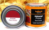 2 x Halfords Red Oxide Universal Primer Compatible With All Paint