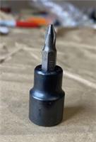 2 x Halfords advanced Black Edition 3/8 Drive PD1 Adapter Bit For Socket Set