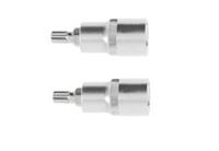 2 Piece 1/2" Drive Spline Triple Square Bit Sockets M10 CR-V