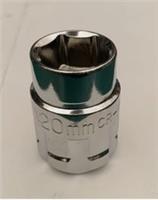 20mm Halfords Advanced VORTEX Go Through Socket Tool 1/2" Drive