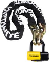 Kryptonite New York Fahgettaboudit Chain And Ny Disk Lock 150Cm