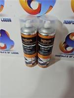 UNIVERSAL CLEAR LACQUER GLOSS 500ML HALFORDS CANS X 2 M