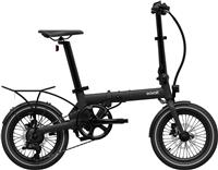 Eovolt Morning Origins Electric Folding Bike - Onyx Black - 16 inch Wheel