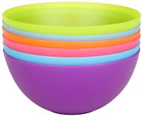 Halfords Plastic Bowl Set Of 6