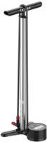 Lezyne Cnc Digital Drive 3.5 Track Pump, Silver Gloss