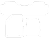 Citroen C5 - Premium Mats 4 Clips (SS3392)